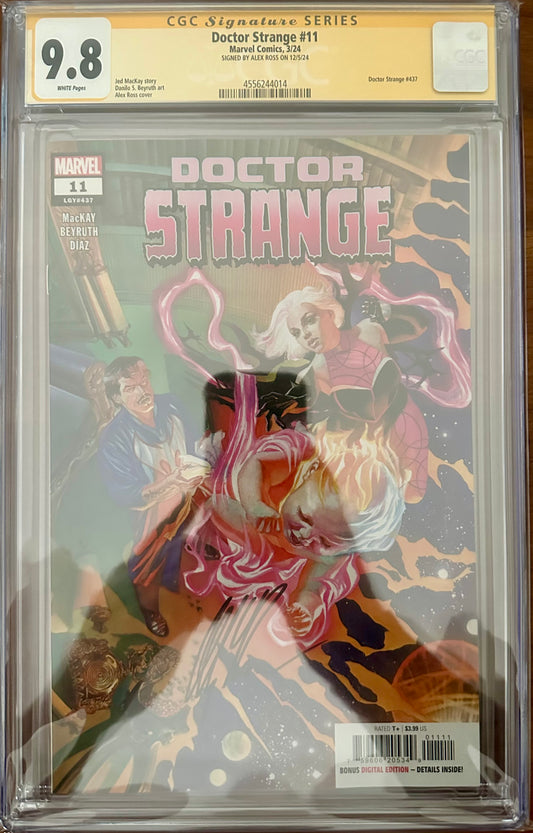 Doctor Strange #11 (LGY #437) - CGC SS 9.8 - Signed by Alex Ross
