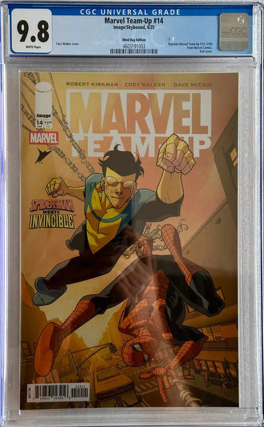 Marvel Team Up #14 - Invincible Blind Bag Edition - CGC 9.8