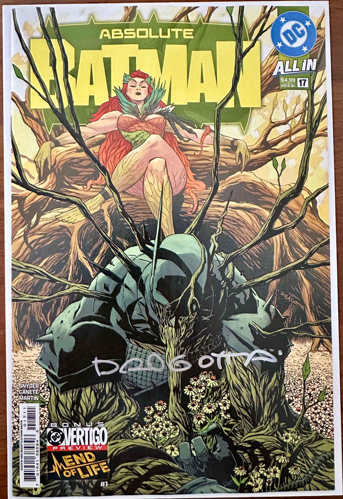 Absolute Batman #17 - Cover A - Signed by Nick Dragotta