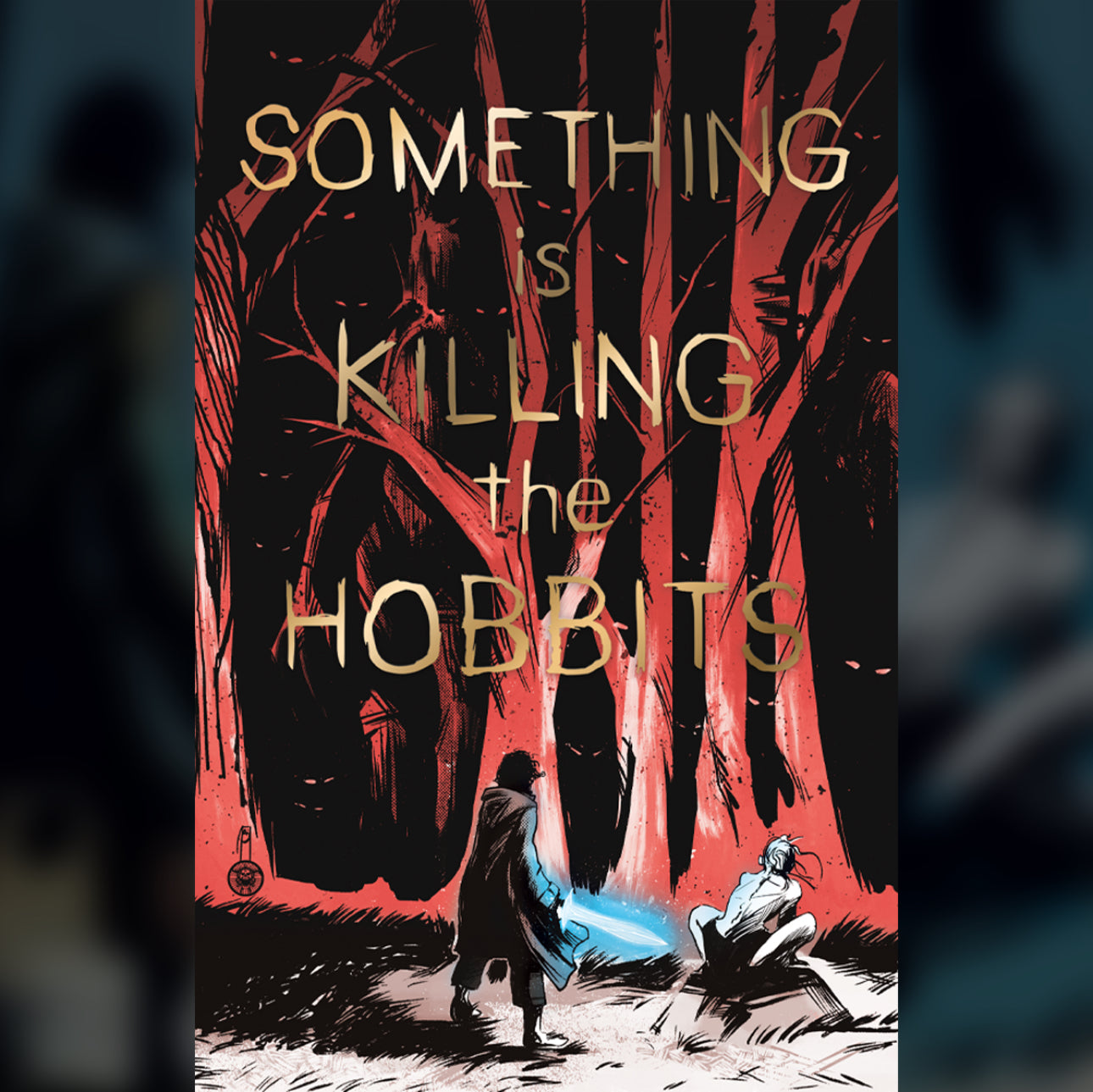 Fame - JRR Tolkien - Something is Killing the Hobbits Gold Logo Foil LTD to 15 - 2025 C2E2