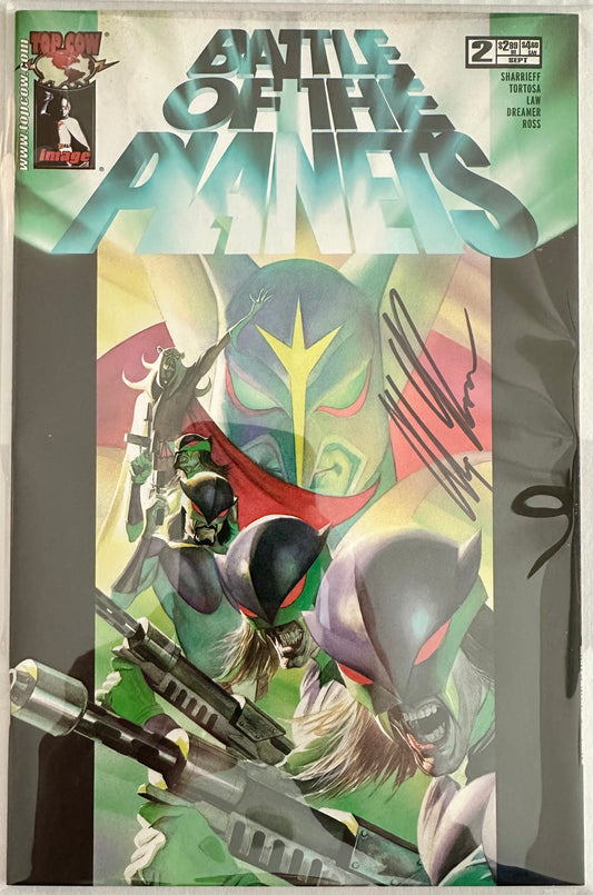 Battle of the Planets #2 - Signed by Alex Ross