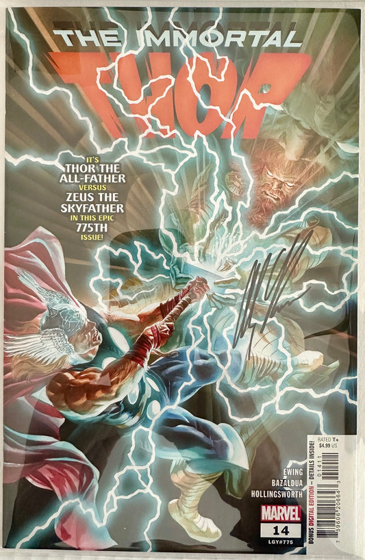 The Immortal Thor #14 - Alex Ross Variant - Signed by Alex Ross with COA