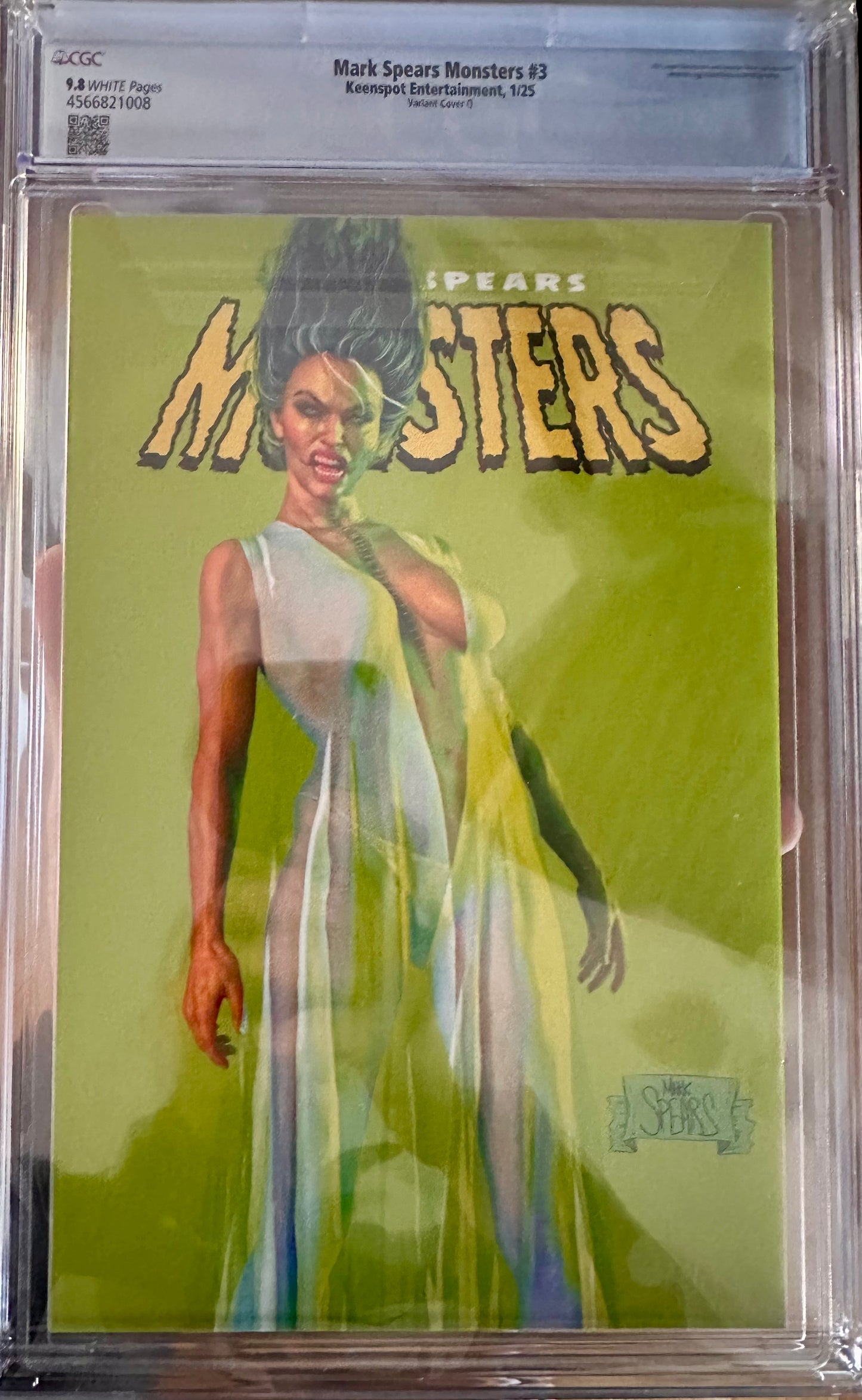 Mark Spears Monsters #3 - Bird City Comics Flip Cover Exclusive LTD to 600 - CGC 9.8