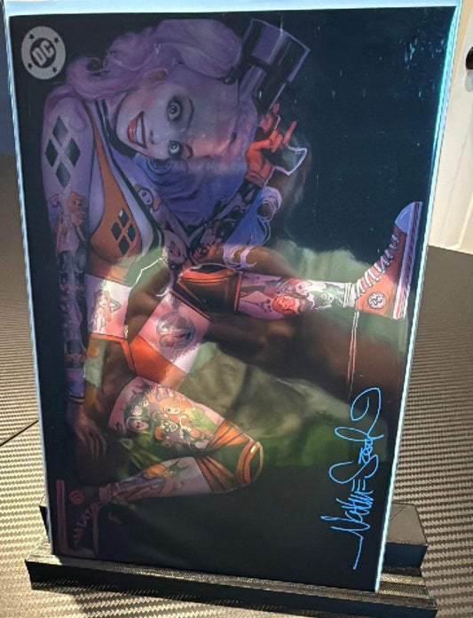 Harley Quinn #49 - Virgin Variant - Signed by Nathan Szerdy
