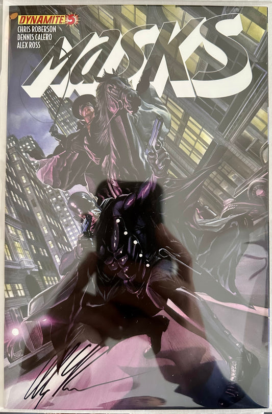 Masks #5 - Signed by Alex Ross