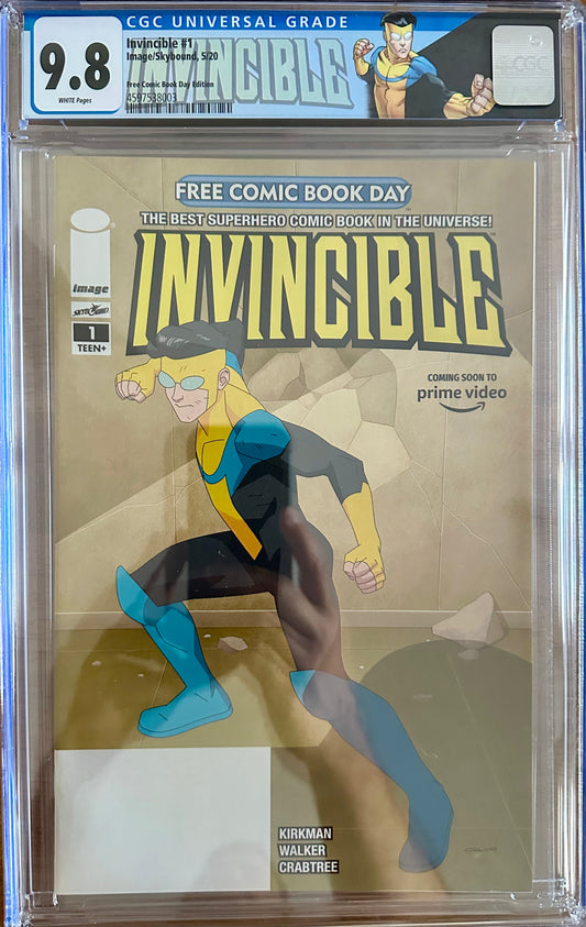 Invincible #1 - Free Comic Book Day Edition - CGC 9.8