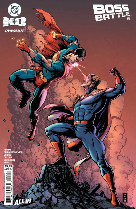 DC K.O. Boss Battle #1 - Superman vs Homelander - Darick Robertson Variant