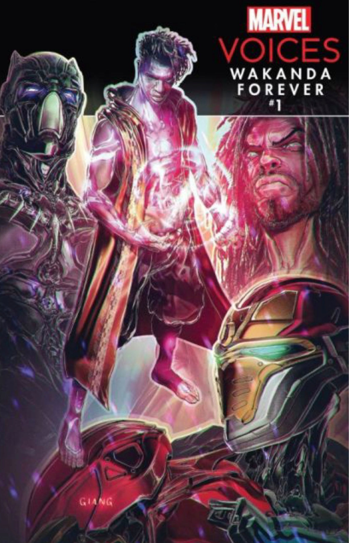 Marvel Voices: Wakanda Forever #1 - John Giang Exclusive Variant - LTD to 3000