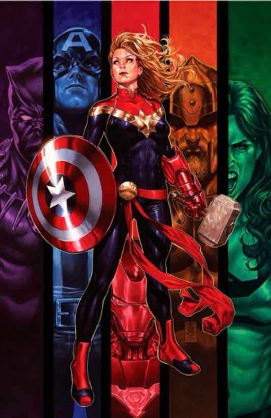 Captain Marvel #16 - Mark Brooks Virgin Variant