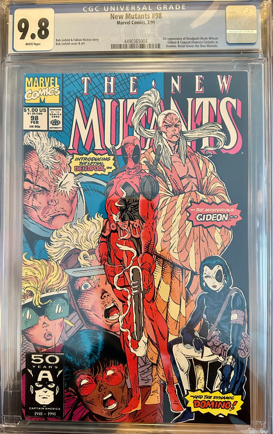 New Mutants #98 - CGC 9.8