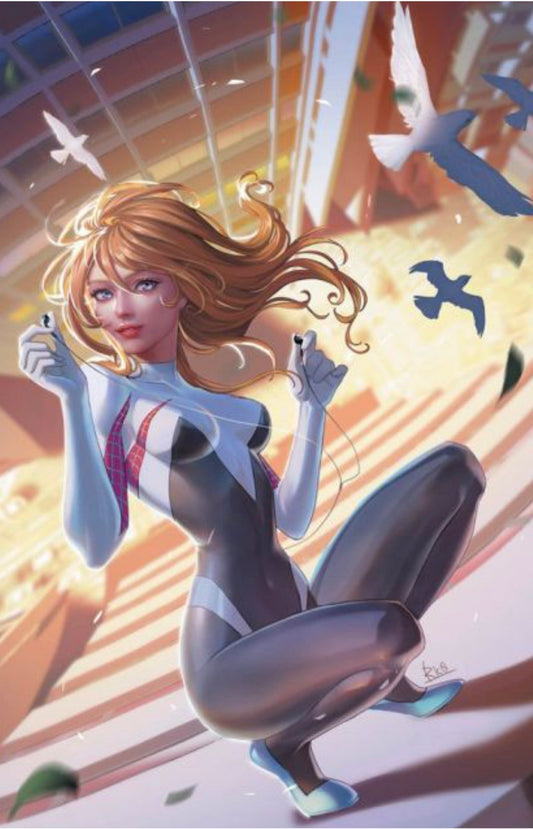 The Amazing Spider-Man #9 - Vol. 6 - R1cO Virgin Variant