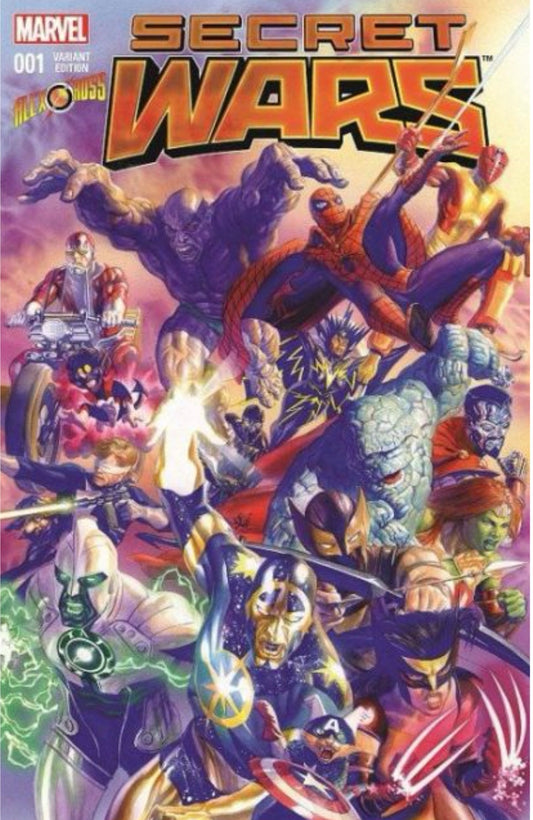 Secret Wars #1 (2015) - Alex Ross Exclusive Variant