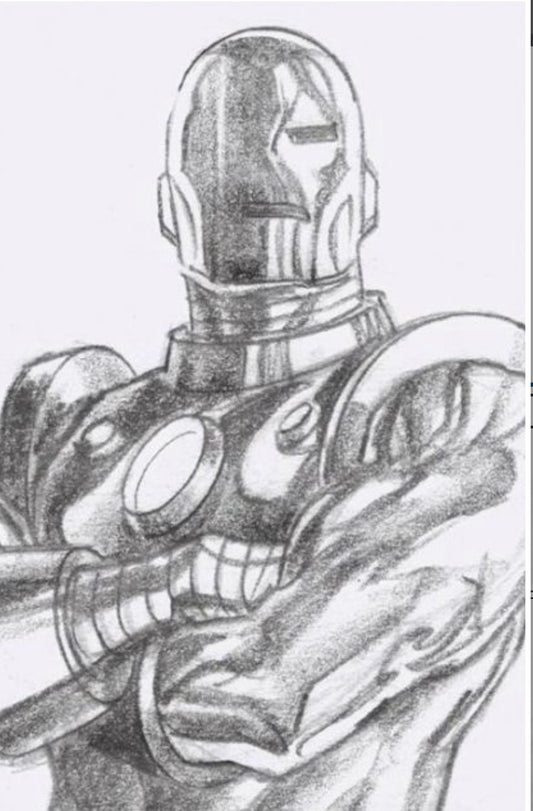 Iron Man #1 - 1:100 Alex Ross Timeless Sketch Virgin Variant