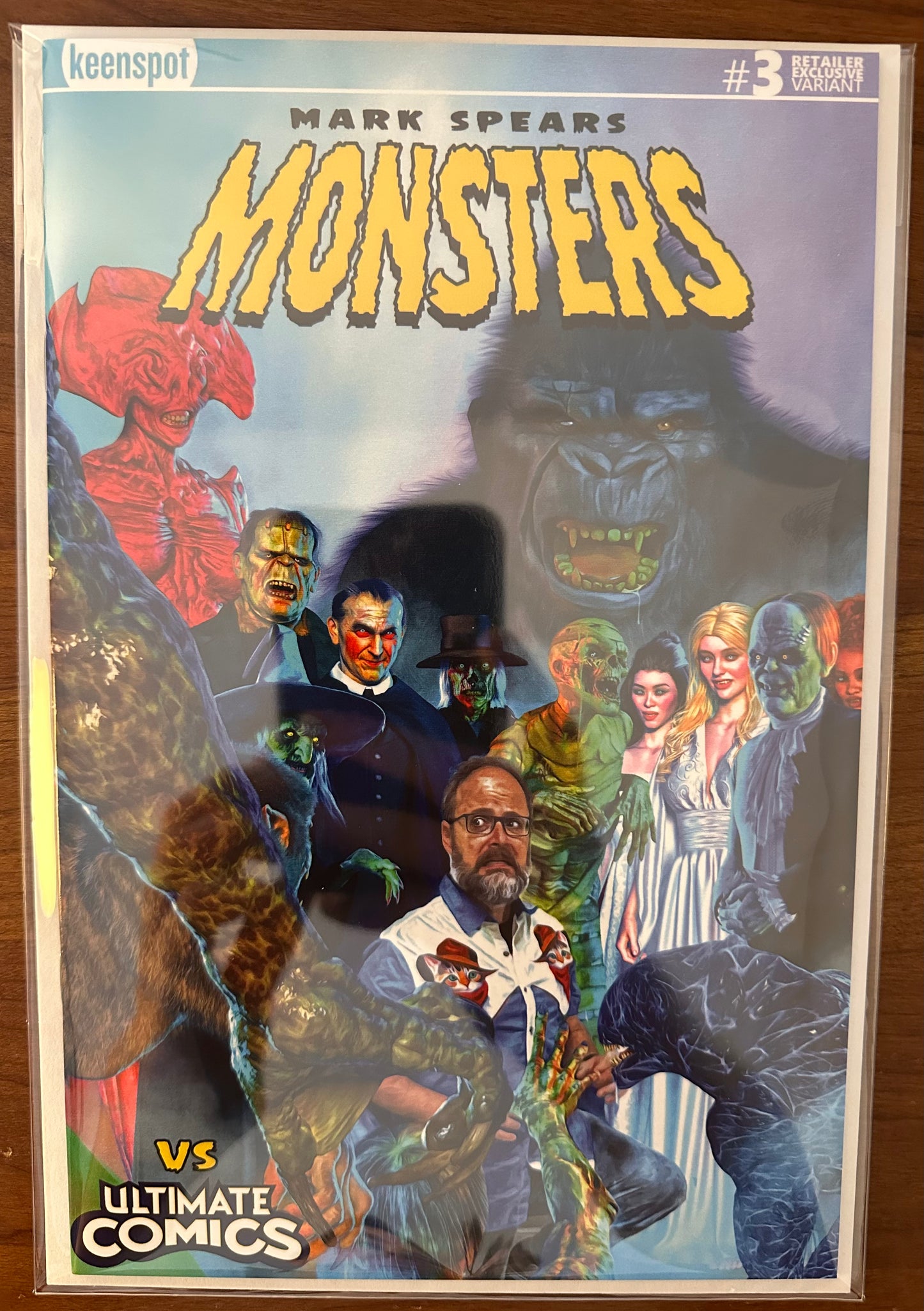 Mark Spears Monsters #3 - Ultimate Comics Retailer Alan Gill Exclusive Variant - LTD to 300