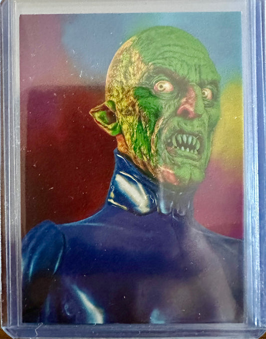 Mark Spears Monsters Series 2 Trading Card - #61 Alien Vampire From Sector 7