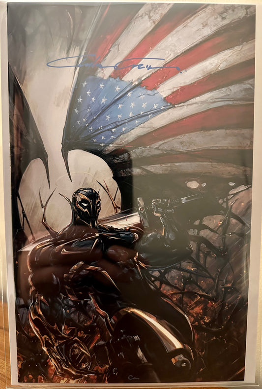 Clayton Crain Megacon 2025 Sketchbook / Art Book - SIGNED - COA LTD 250