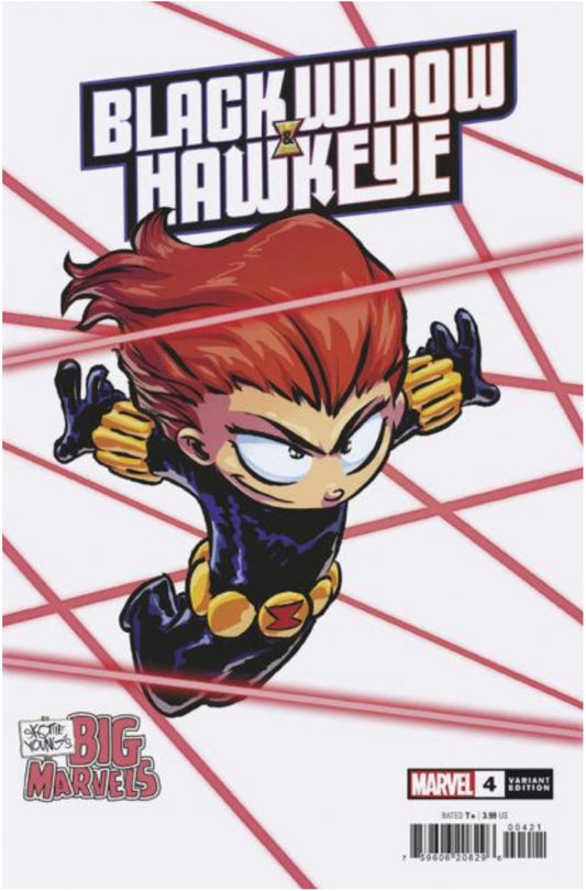 Black Widow & Hawkeye #4 - Skottie Young Big Marvels Variant