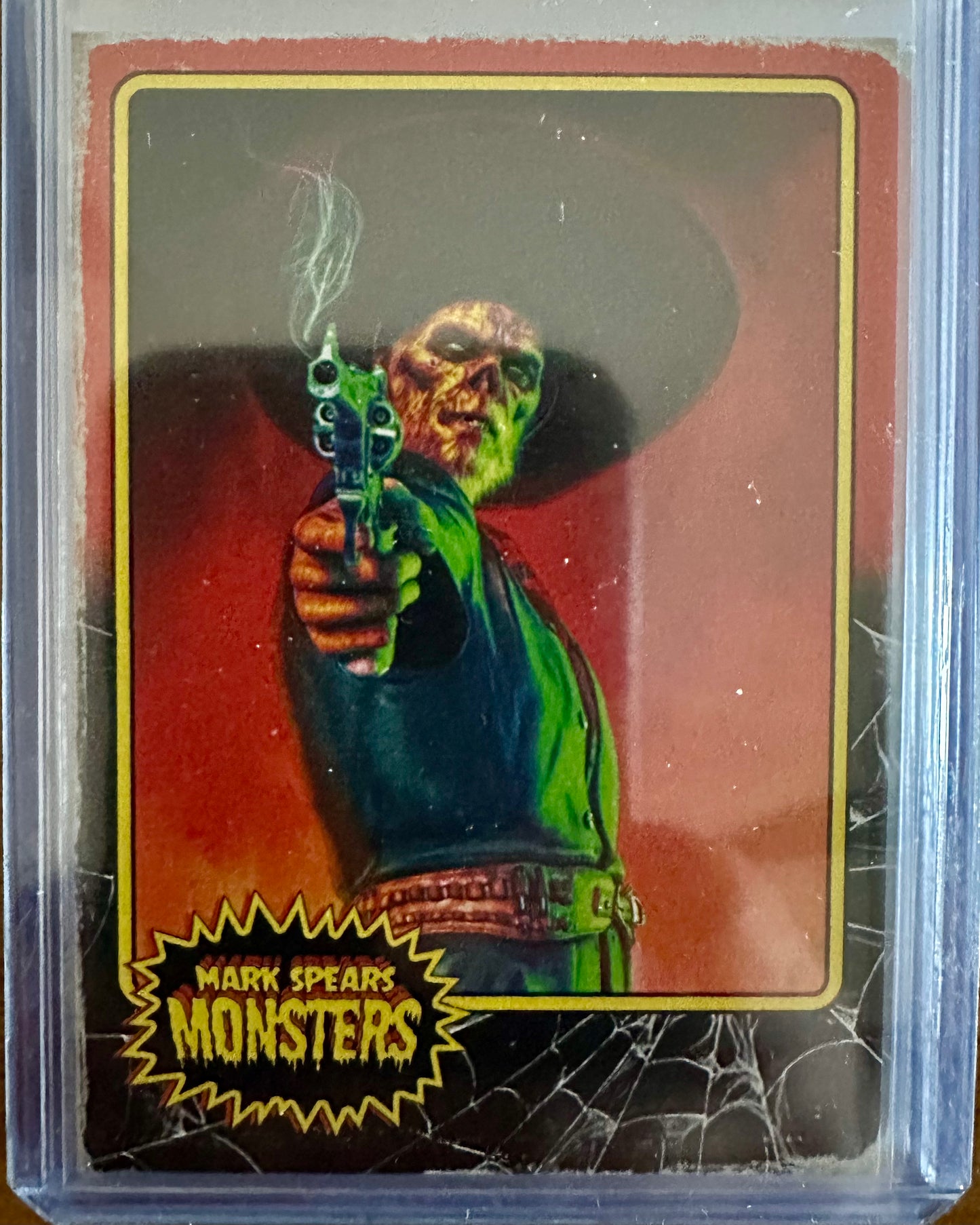 Mark Spears Monsters Series 2 Trading Card - Distressed #26 Pecos Bill