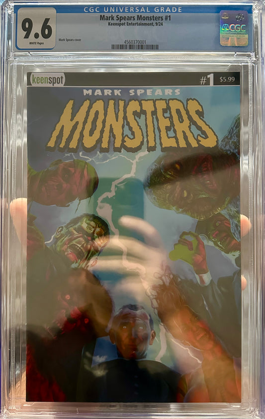 Mark Spears Monsters #1 Cover A - CGC 9.6