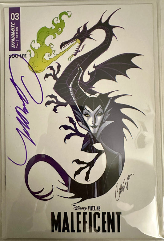 Maleficent #3 - Disney Villains - Signed by J Scott Campbell