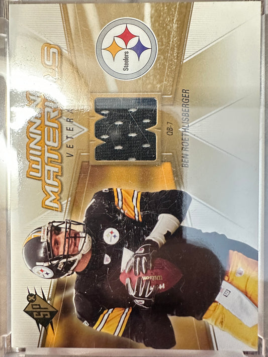 2006 Upper Deck SPx Football Winning Materials - Ben Roethlisberger