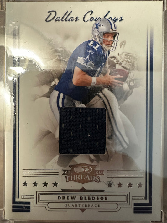 2006 Donruss Threads Football - Drew Bledsoe /50