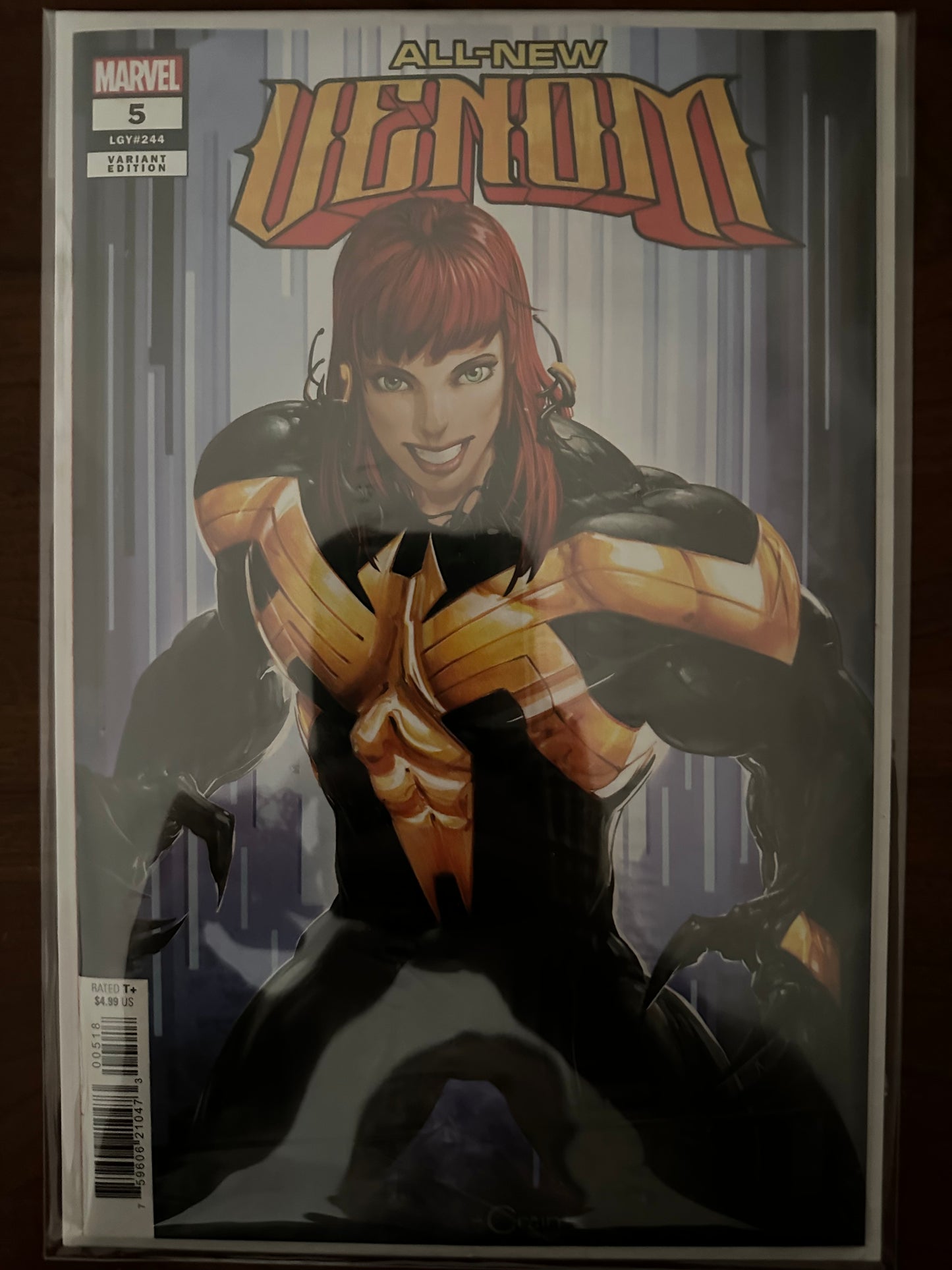 All New Venom #5 - Clayton Crain Store Exclusive NM Polybagged