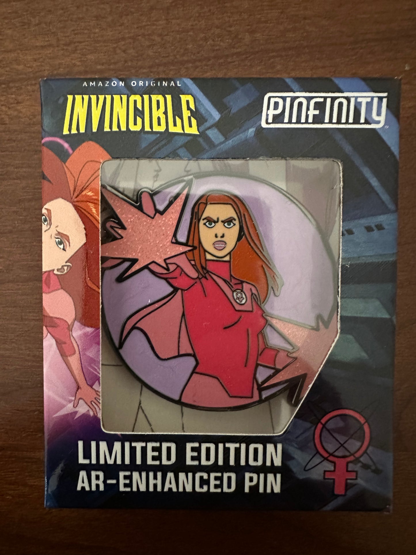 Invincible Atom Eve Collector’s Box Pinfinity Limited Edition AR-Enhanced Pin