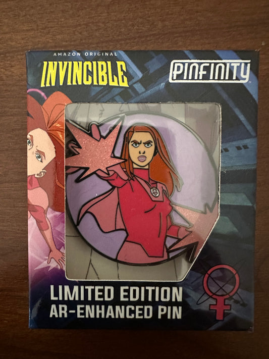 Invincible Atom Eve Collector’s Box Pinfinity Limited Edition AR-Enhanced Pin