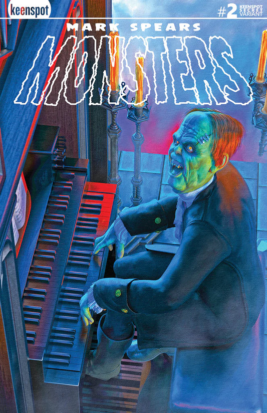 Mark Spears Monsters #2 - Third Print - 2025 SDCC Exclusive - Cardstock Cover C (Keenspot Secret Exclusive)