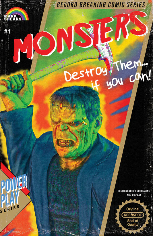 Mark Spears Monsters #1 - 4th Print Cover B - 1:20 Video Game Homage