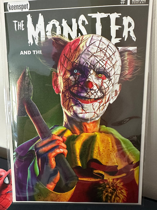 Mark Spears The Monster & The Wolf #1 - A23 Clown Cardstock