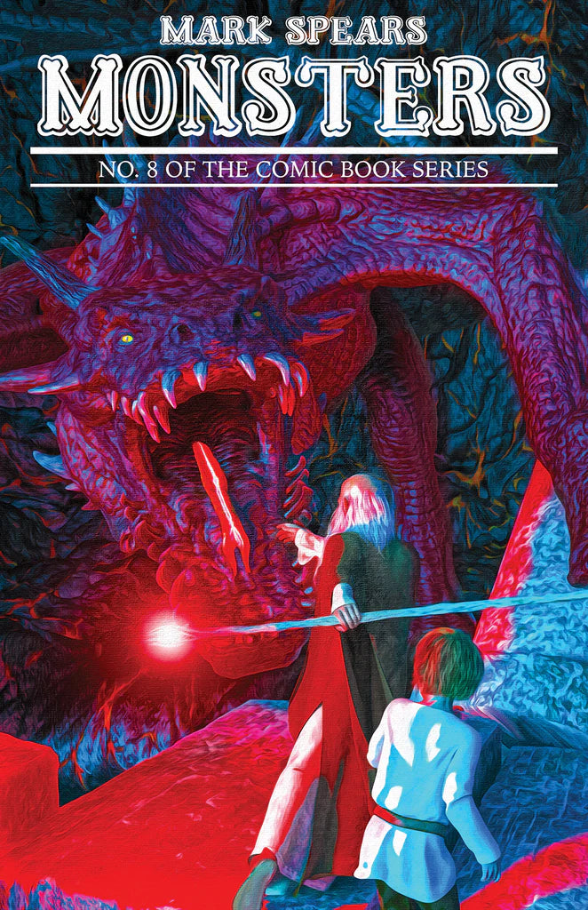 Mark Spears Monsters #8 - Keenspot Exclusive D&D Metal Cover (Cover H)