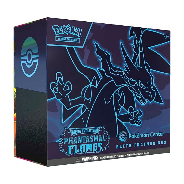 Pokemon Mega Evolution: Phantasmal Flames Elite Trainer Box (ETB)