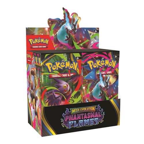 Pokemon Mega Evolution: Phantasmal Flames Booster Box