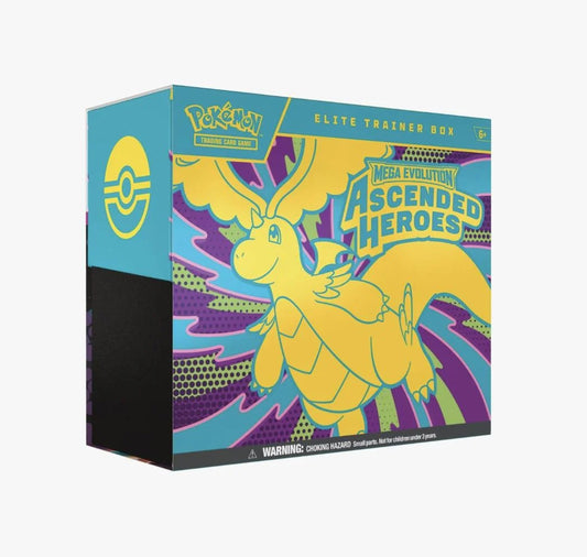 Pokemon Mega Evolution Ascended Heroes - Elite Trainer Box ETB