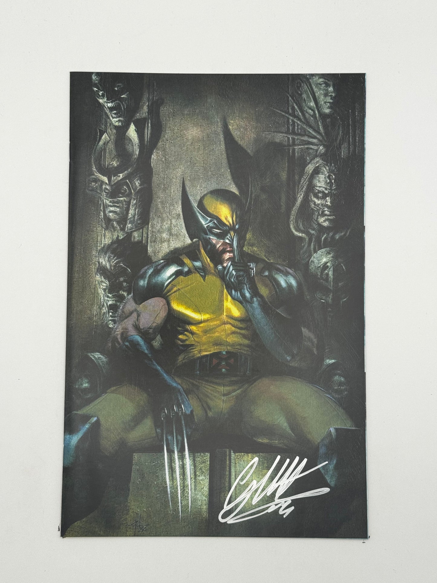 [Signed By Gabriele Dell'Otto] Wolverine #1 Virgin Unknown Comics Dell’Otto Exclusive Var [INST]