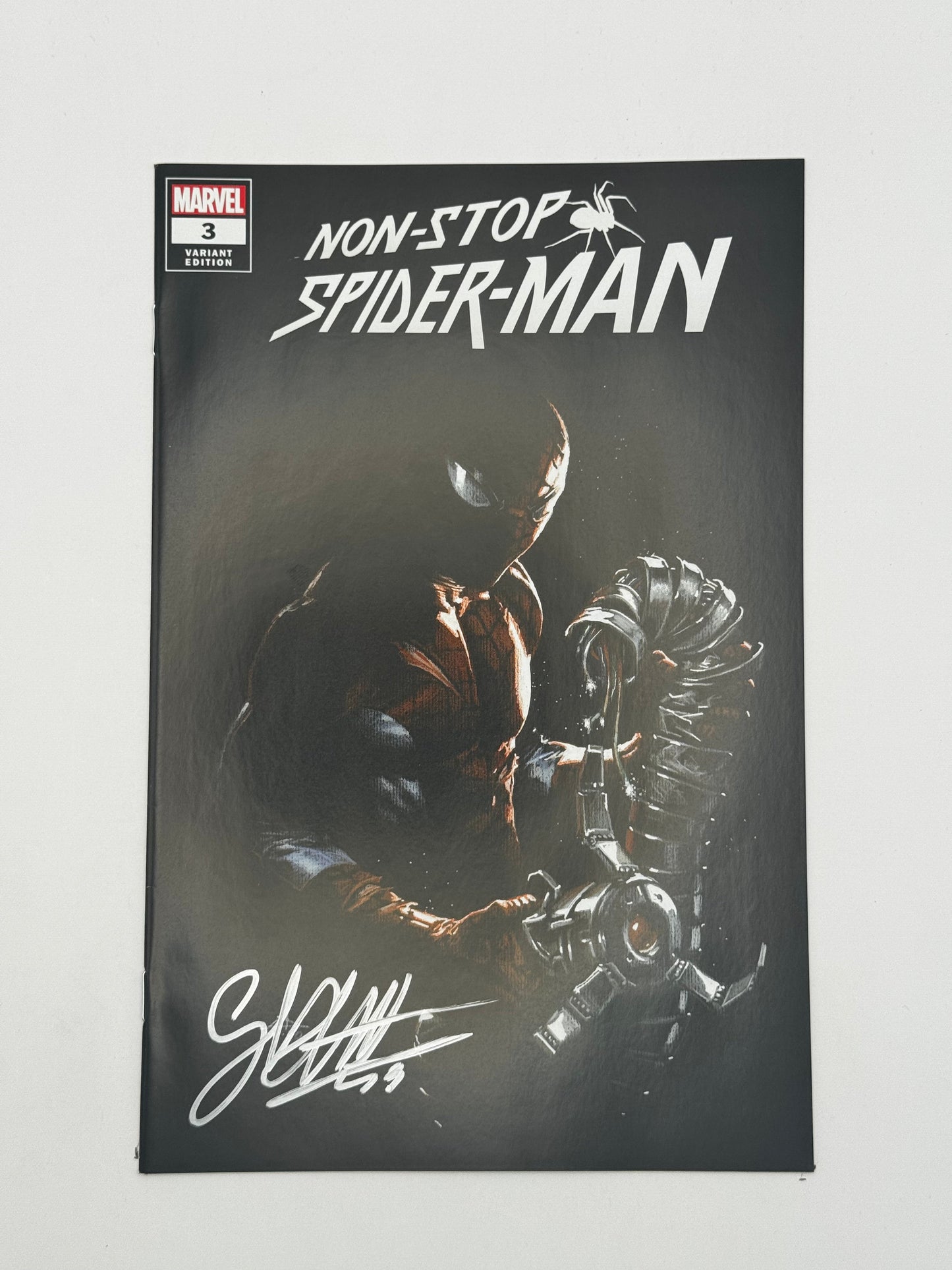 [Signed by Gabriele Dell'Otto] Non-Stop Spider-Man #3 Unknown Comics Gabriele Dell_Otto Exclusive Var [INST]