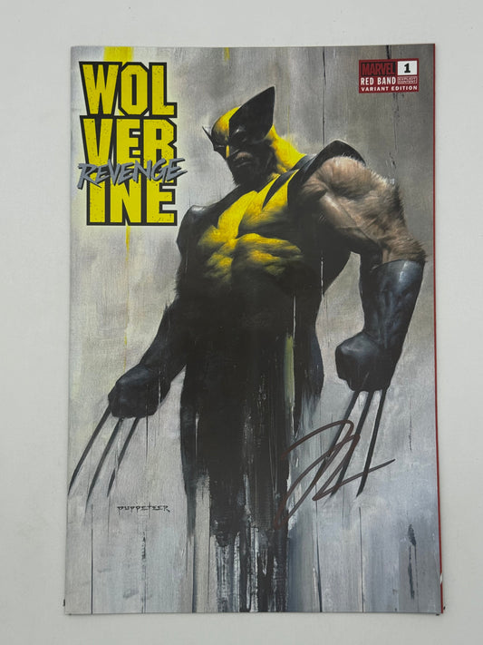 [Signed by Hickman] Wolverine: Revenge - Red Band #1 Unknown Comics Lee Exclusive Var Explicit Content [INST]