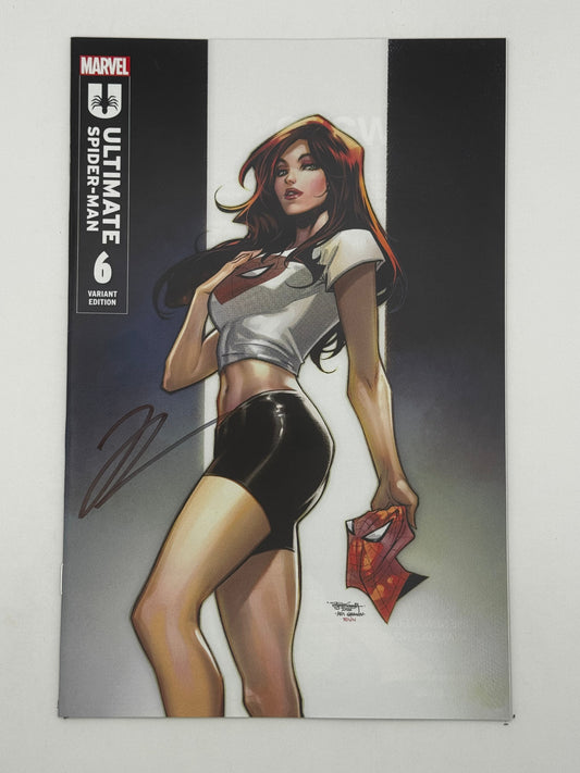 [Signed by Hickman] Ultimate Spider-Man #6 Unknown Comics Segovia Exclusive Var [INST]