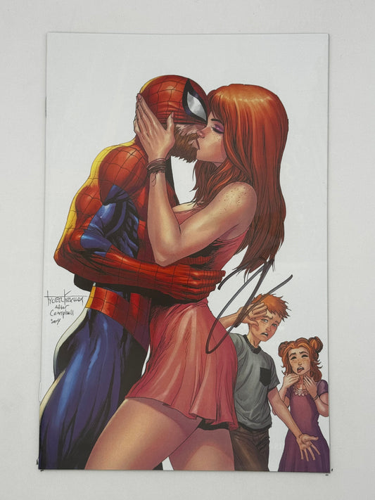 [Signed by Hickman] Ultimate Spider-Man #2 4th PTG Virgin Unknown Comics Kirkham Exclusive Var [INST]