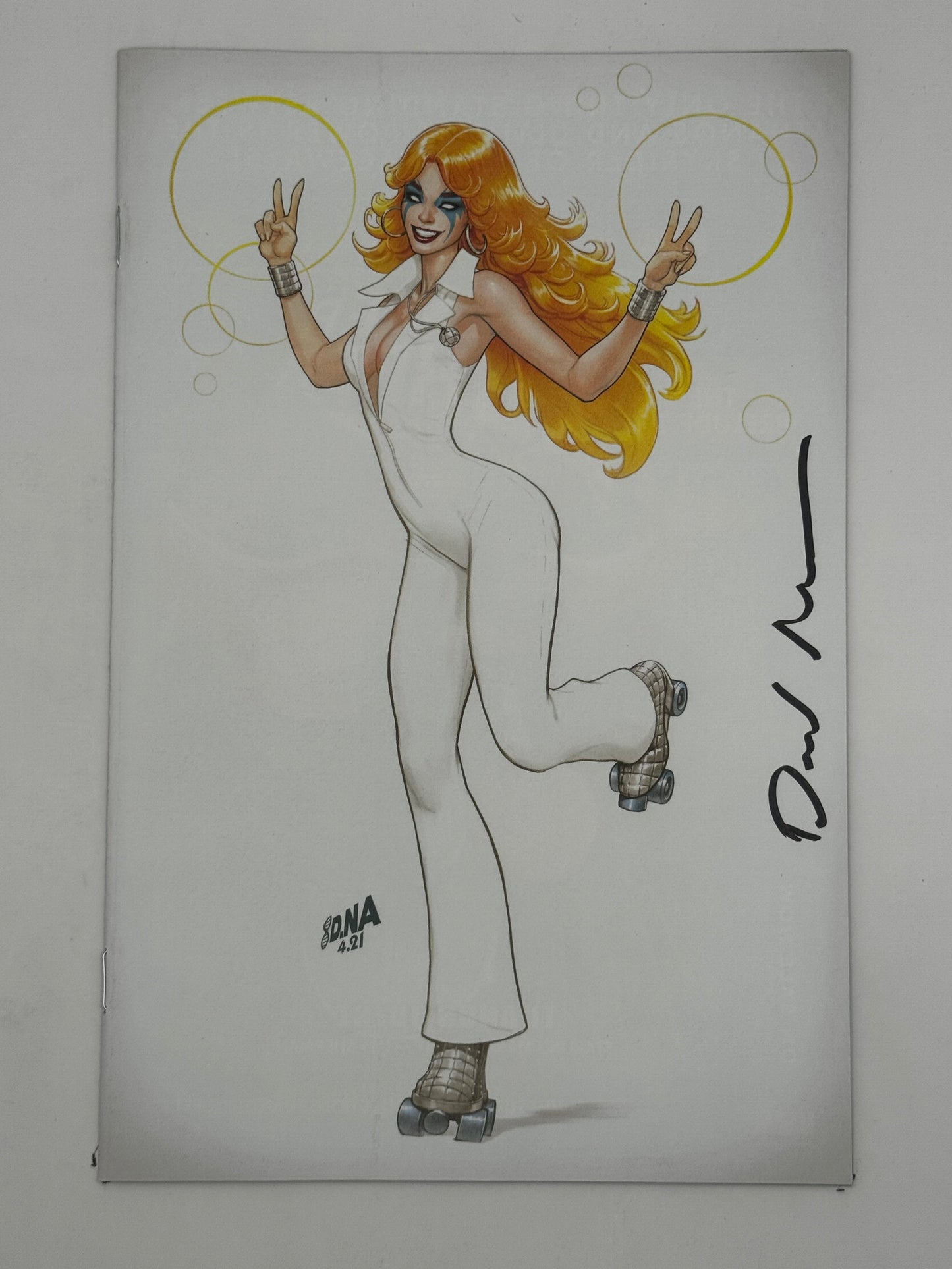 [Signed by David Nakayama] X-FACTOR #9 VIRGIN UNKNOWN COMICS DAVID NAKAYAMA EXCLUSIVE DAZZLER VAR
