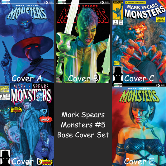 Mark Spears Monsters #5 - Base Cover Set