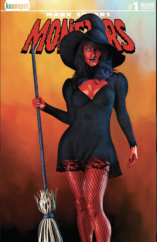 Mark Spears Monsters #1 - 4th Print - Wicked Witch of the South - C2E2 2025 Exclusive
