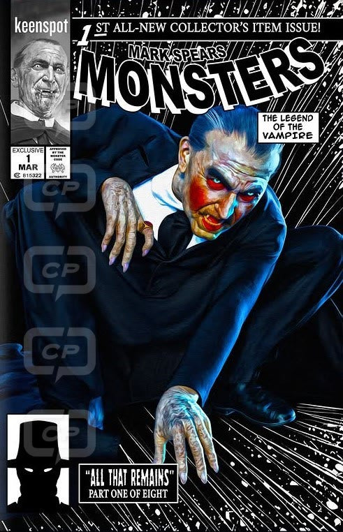 Mark Spears Monsters #1 - 4th Print C2E2 2025 Exclusive - Silver Web