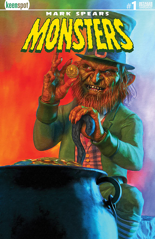 Mark Spears Monsters #1 - 4th Print - Retailer Exclusive Variant