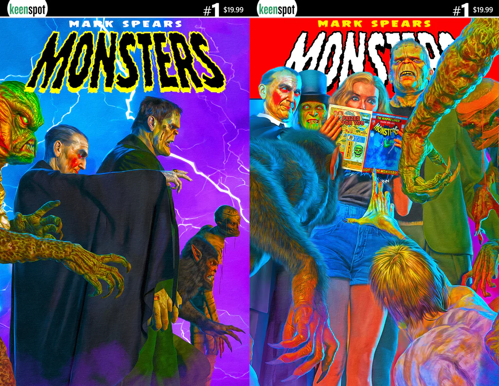 Mark Spears Monsters #1 - Cover F (Holofoil Flip Cover) - 1st Print