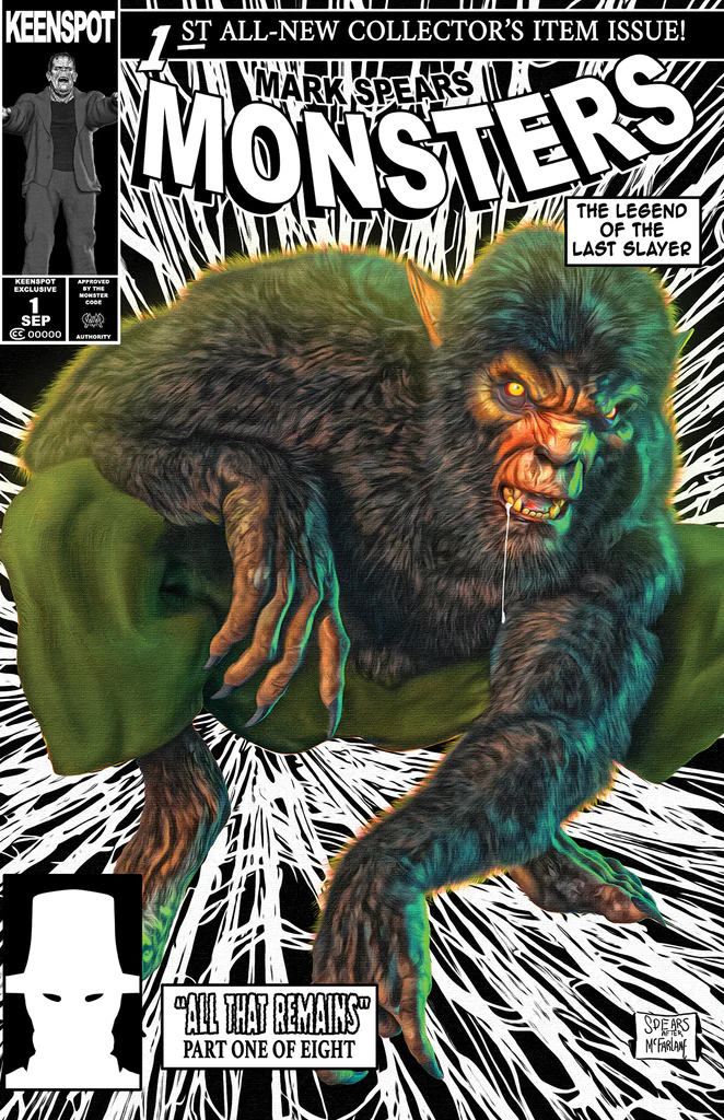 Mark Spears Monsters #1 - Cover K (KEENSPOT Exclusive) - 1st Print