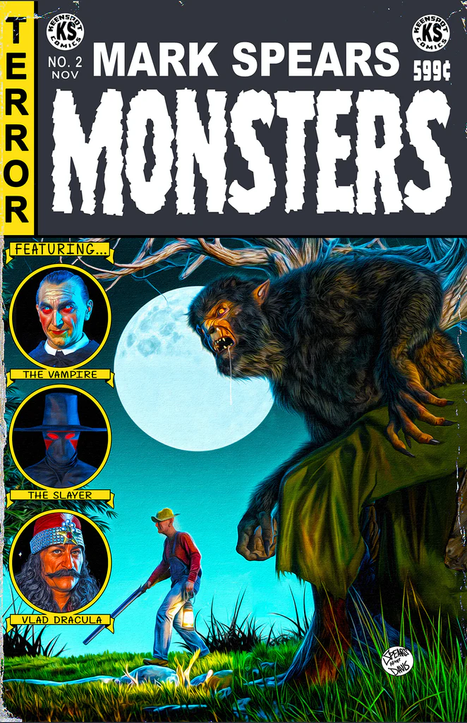 Mark Spears Monsters #2 - Cover D (EC COMICS HOMAGE) - 1st Printing