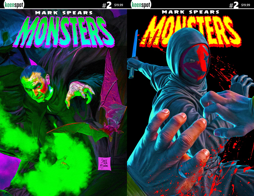 Mark Spears Monsters #2 - Cover F (HOLOFOIL FLIP COVER) - 1st Printing